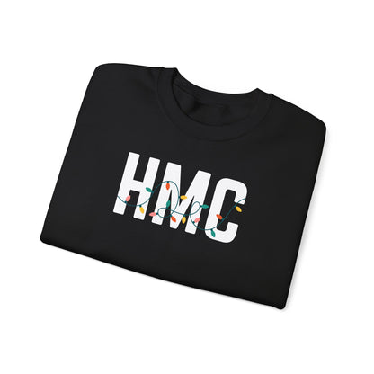 HMC HOLIDAY LIGHTS HEAVY BLEND CREWNECK