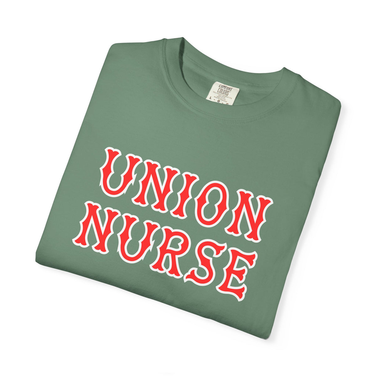 UNION NURSE COMFORT COLORS T-SHIRT