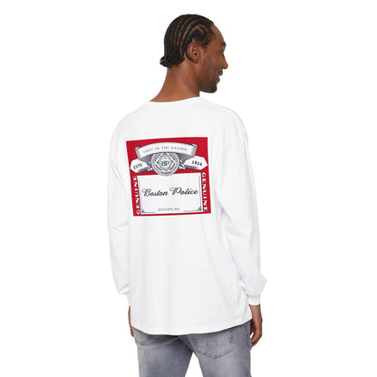 BOSTON POLICE CROWN LABEL LONG SLEEVE
