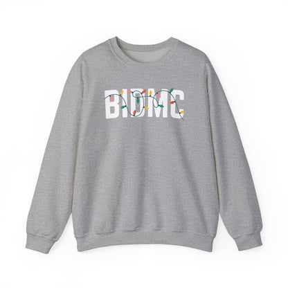 BIDMC HOLIDAY LIGHTS HEAVY BLEND CREWNECK
