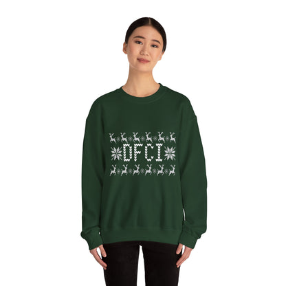 DFCI UGLY SWEATER HEAVY BLEND CREWNECK