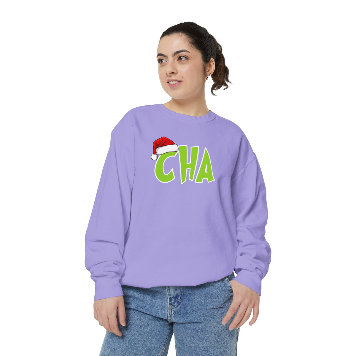 CHA GRINCH COMFORT COLORS CREWNECK