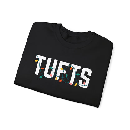 TUFTS HOLIDAY LIGHTS HEAVY BLEND CREWNECK