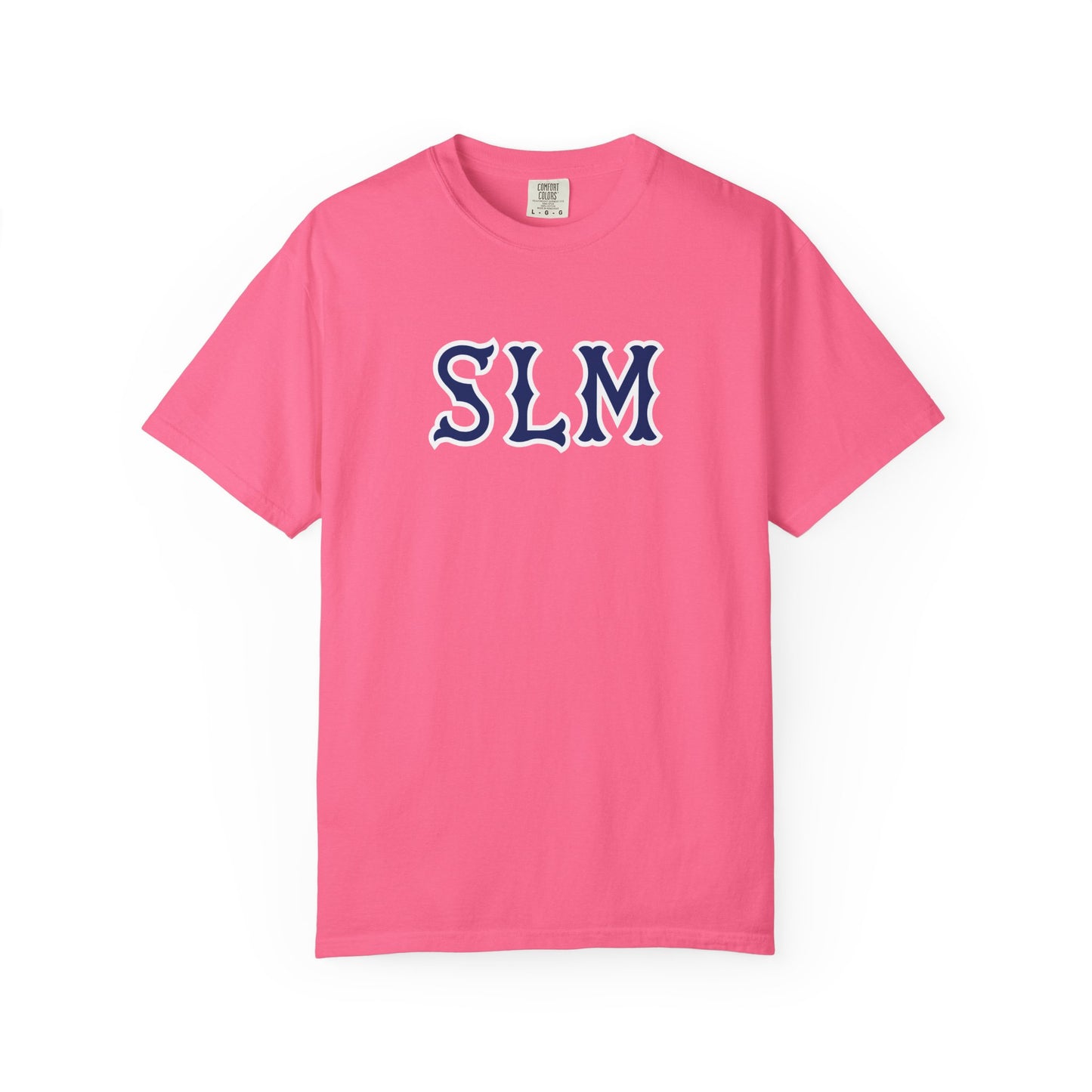 SLM NAVY SOX LETTERS TEE