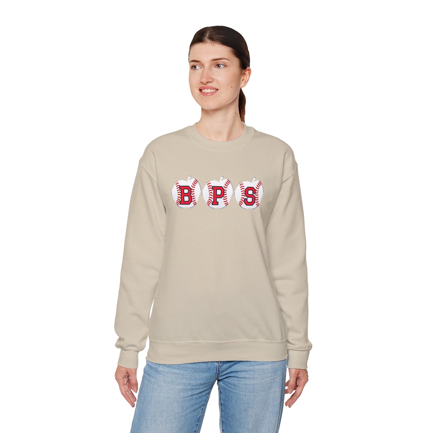 BPS APPLE GILDAN CREWNECK