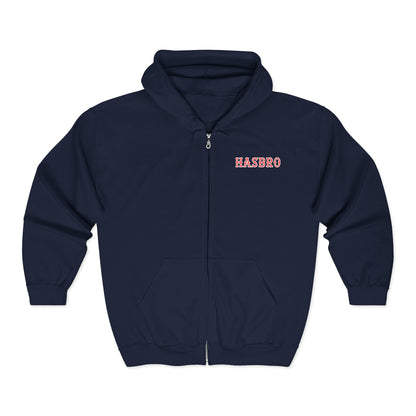 HASBRO SOX LETTERS HEAVY BLEND FULL ZIP HOODIE