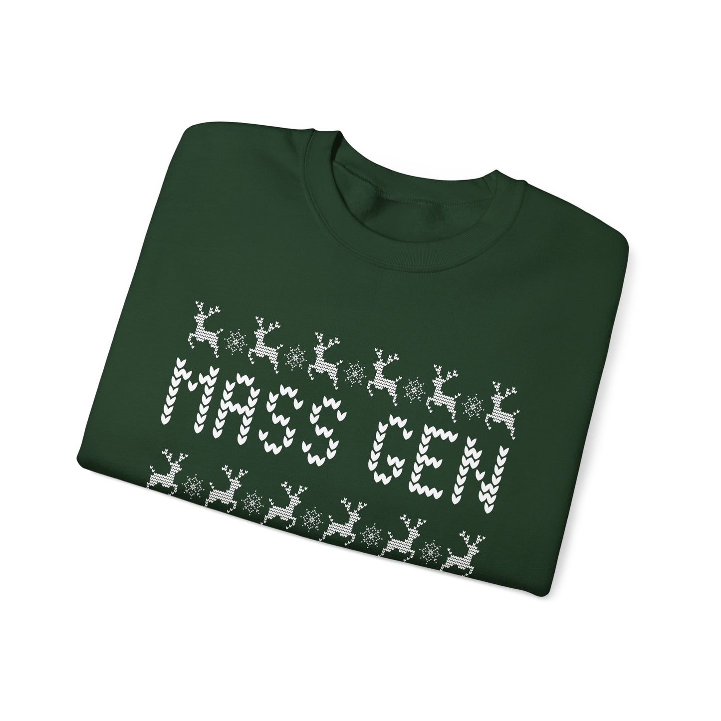 MASS GEN UGLY SWEATER HEAVY BLEND CREWNECK