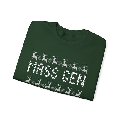MASS GEN UGLY SWEATER HEAVY BLEND CREWNECK