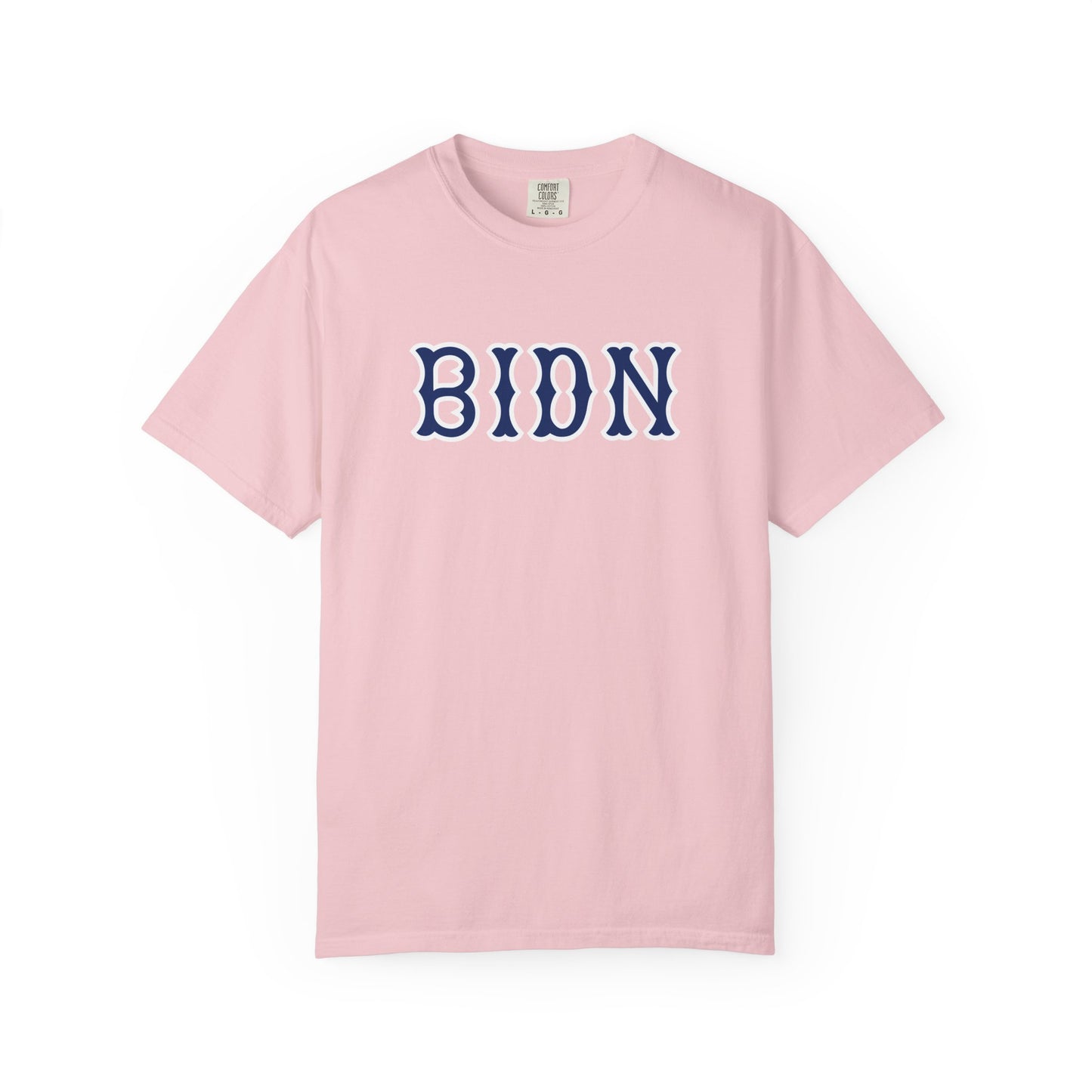 BIDN NAVY SOX LETTERS TEE