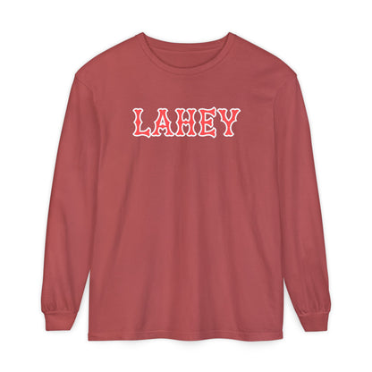 LAHEY SOX LETTERS LONG SLEEVE