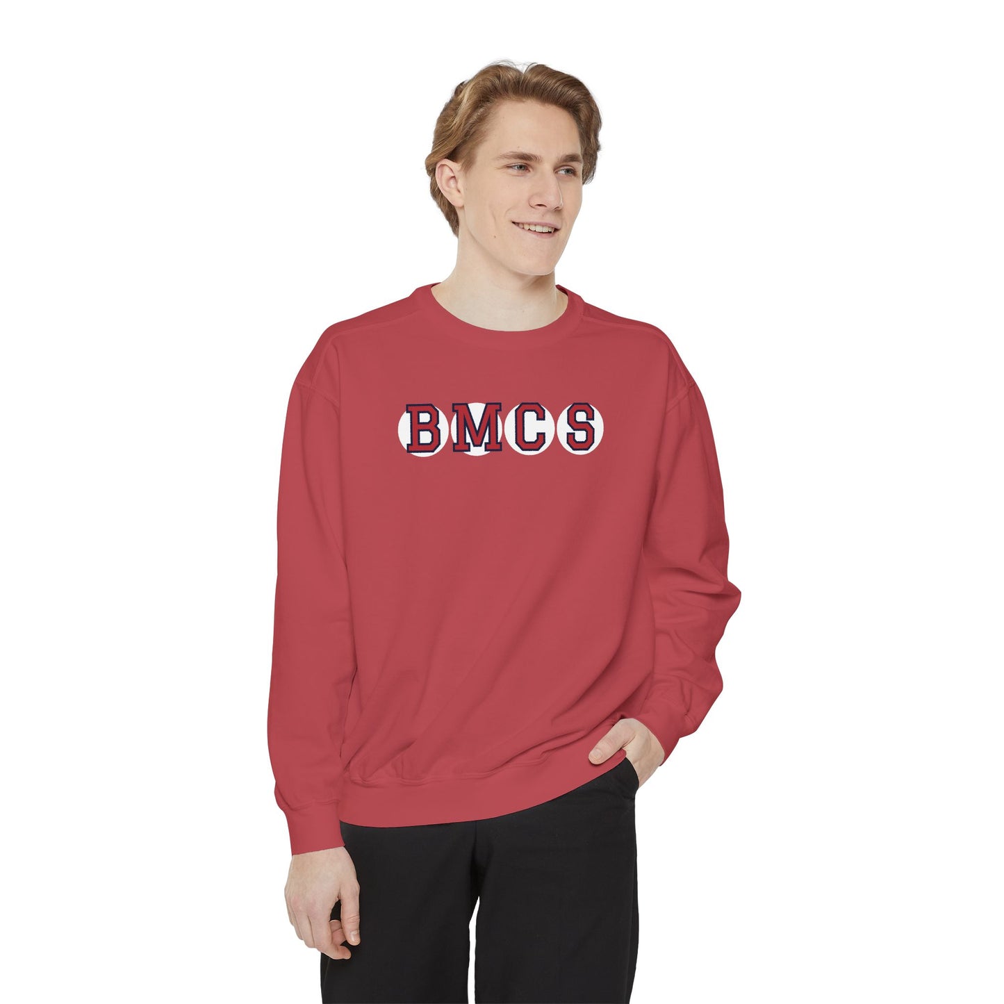 BMCS RETIRED SOX LETTER CREWNECK