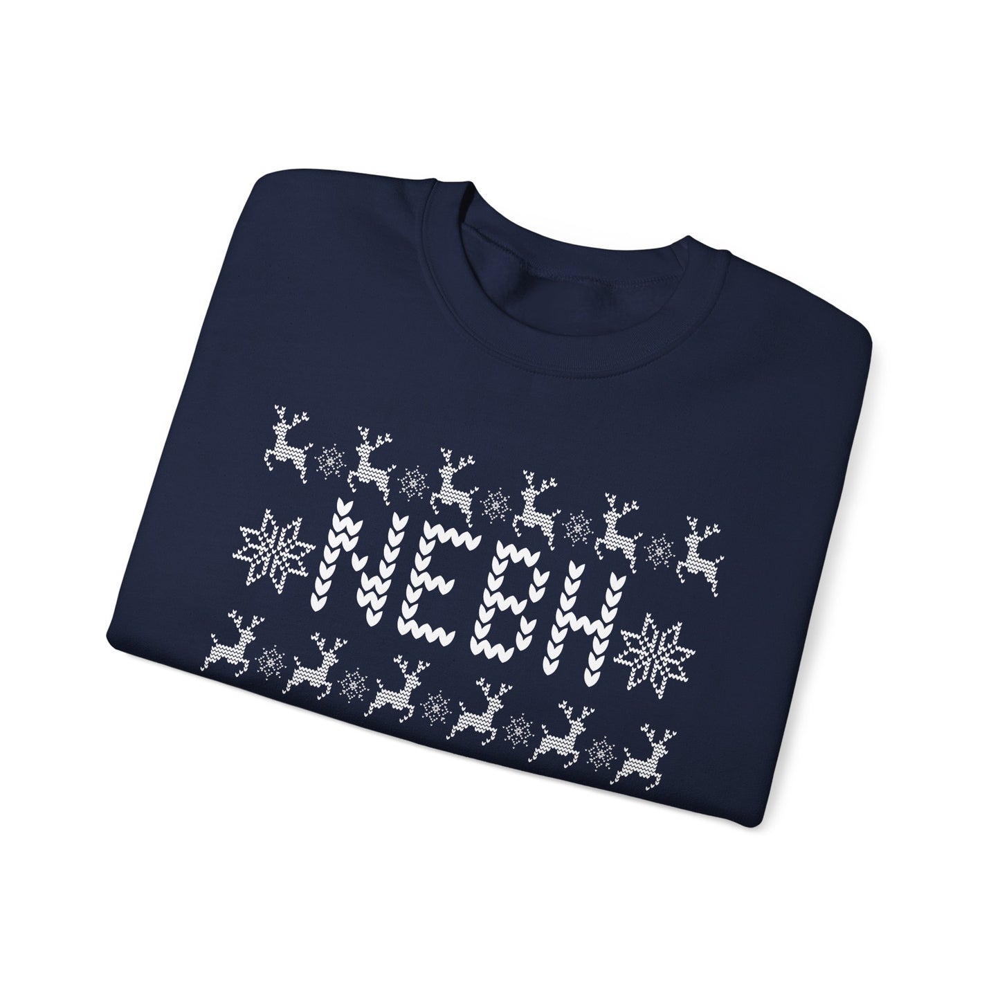 NEBH UGLY SWEATER HEAVY BLEND CREWNECK