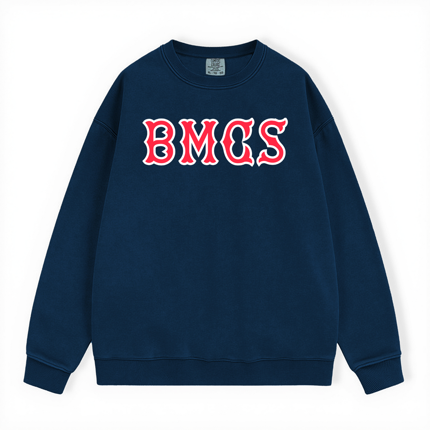 BMCS SOX LETTERS CREWNECK