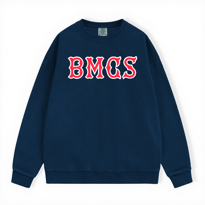 BMCS SOX LETTERS CREWNECK