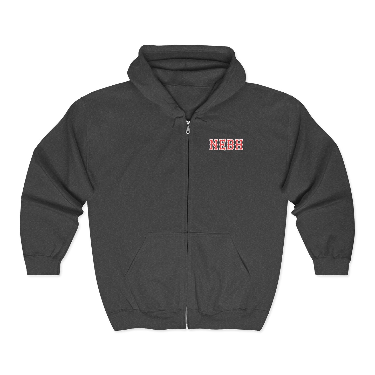 NEBH SOX LETTERS HEAVY BLEND FULL ZIP HOODIE