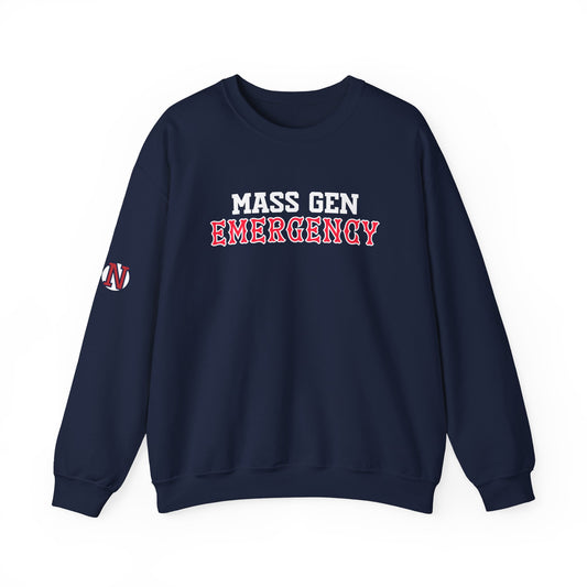 MASS GEN EMERGENCY FENWAY CREWNECK