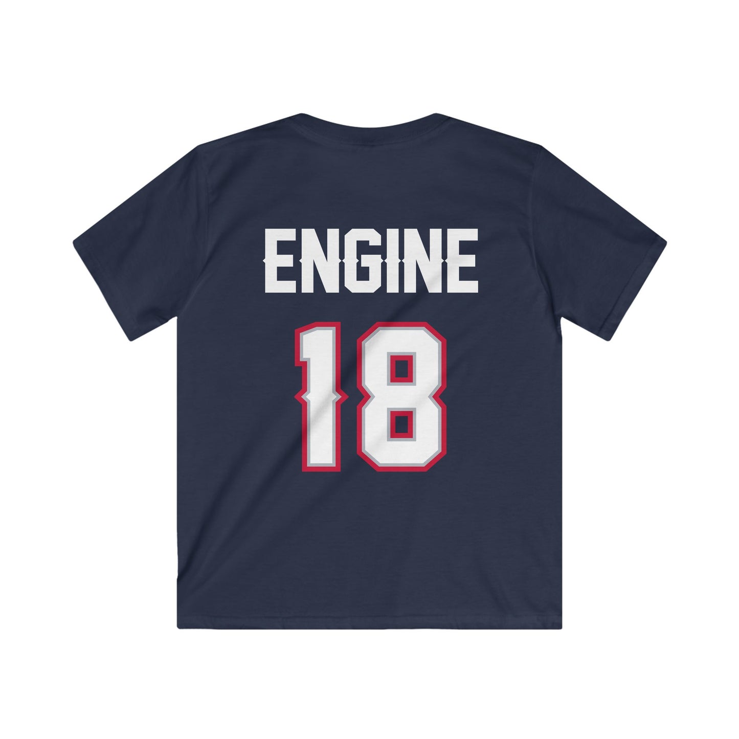 BFD RED ZONE - ENGINE 18 YOUTH T-SHIRT