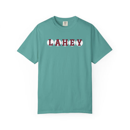 LAHEY RETIRED SOX LETTERS TEE