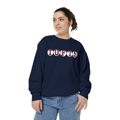 TUFTS RETIRED SOX LETTERS CREWNECK