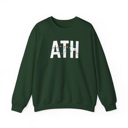 ATH HOLIDAY LIGHTS HEAVY BLEND CREWNECK