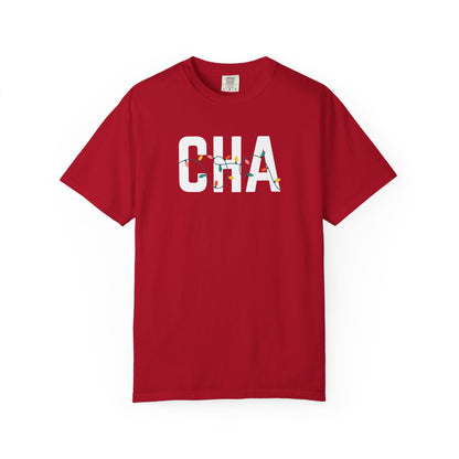 CHA HOLIDAY LIGHTS T-SHIRT