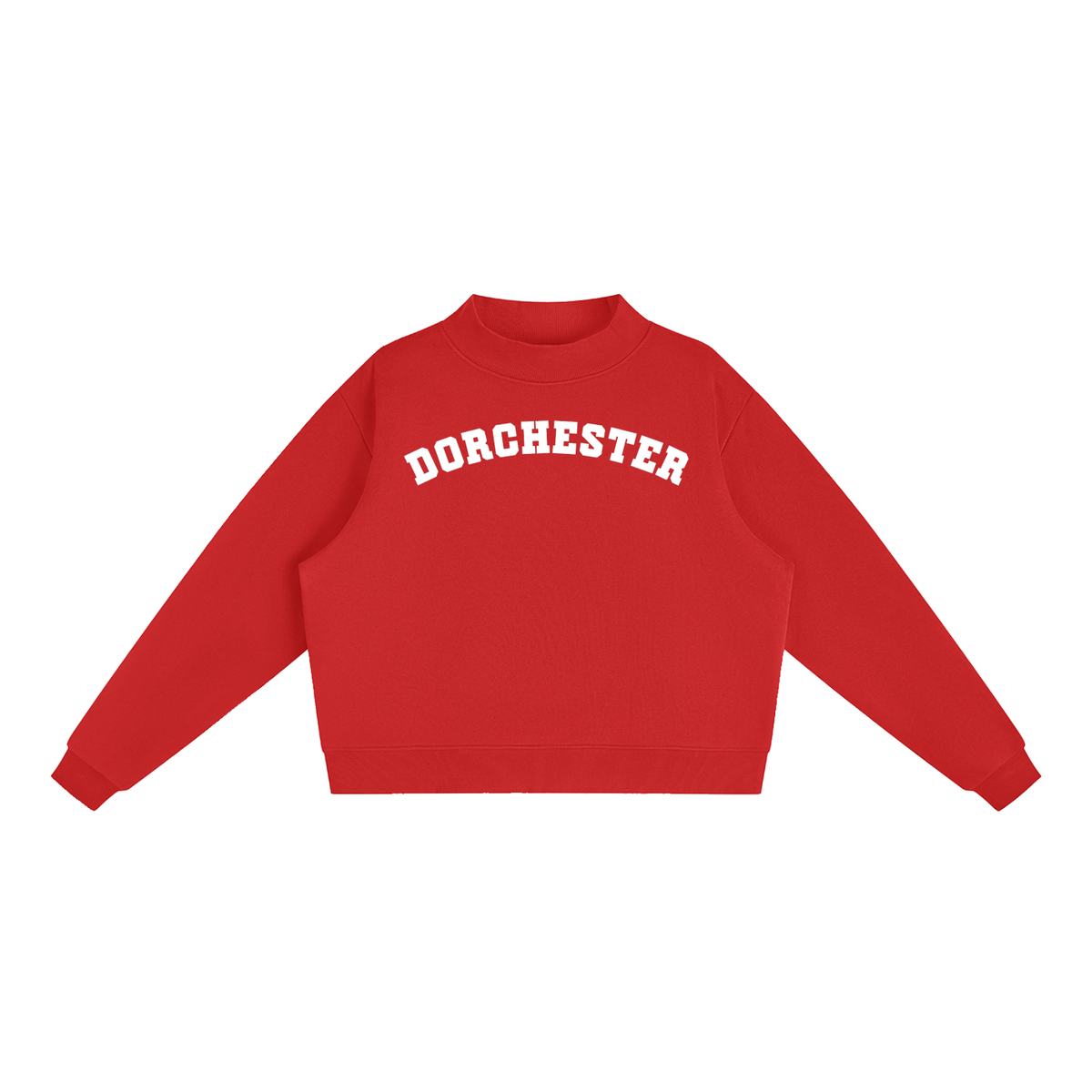 DORCHESTER BLOCK LETTERS MOCK NECK