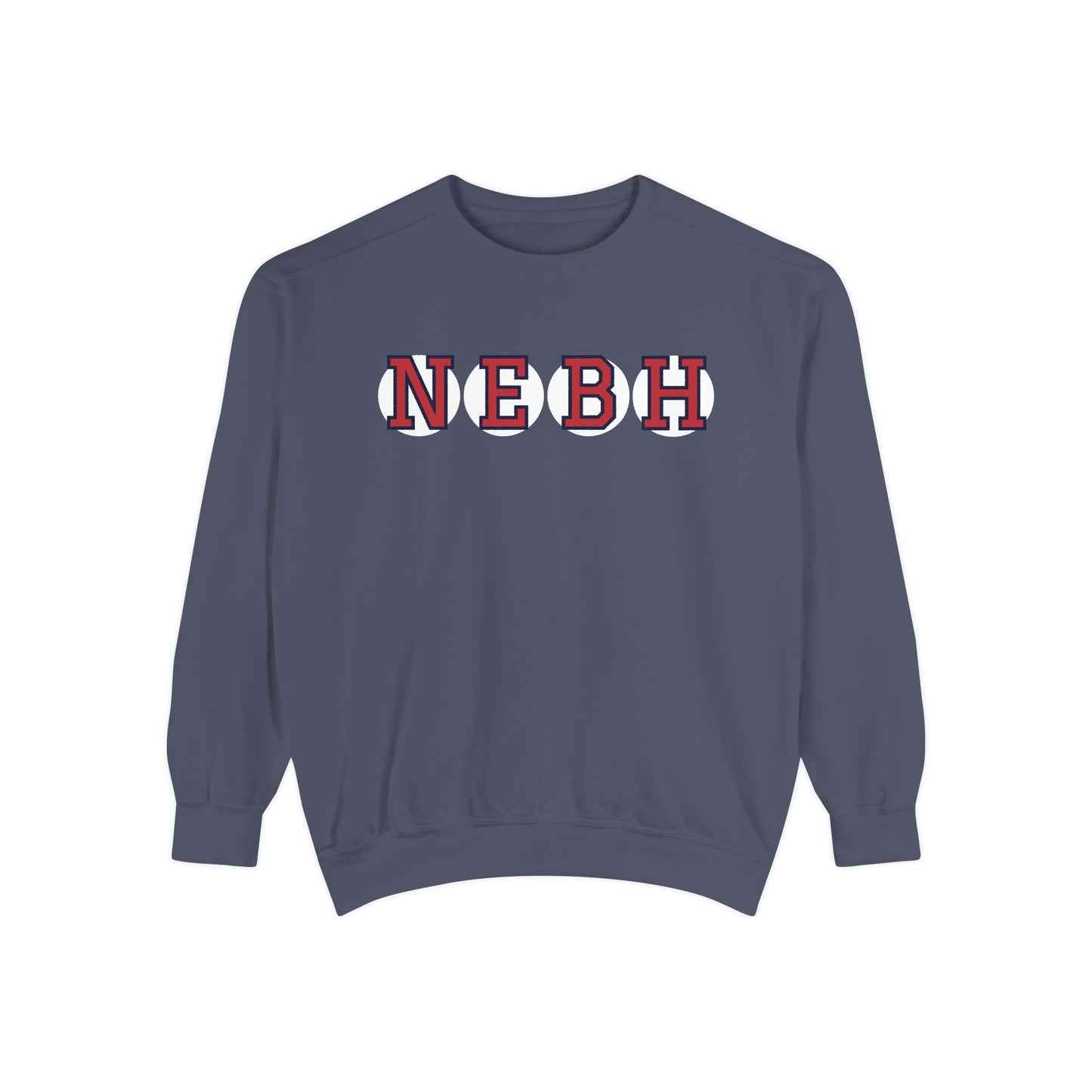 NEBH RETIRED SOX LETTERS CREWNECK
