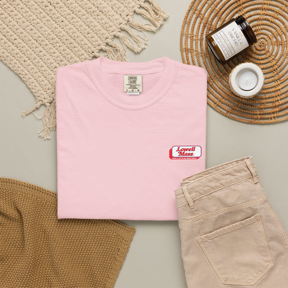 A LOT TO LIKE ABOUT LOWELL COMFORT COLORS TEE