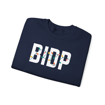 BIDP HOLIDAY LIGHTS HEAVY BLEND CREWNECK