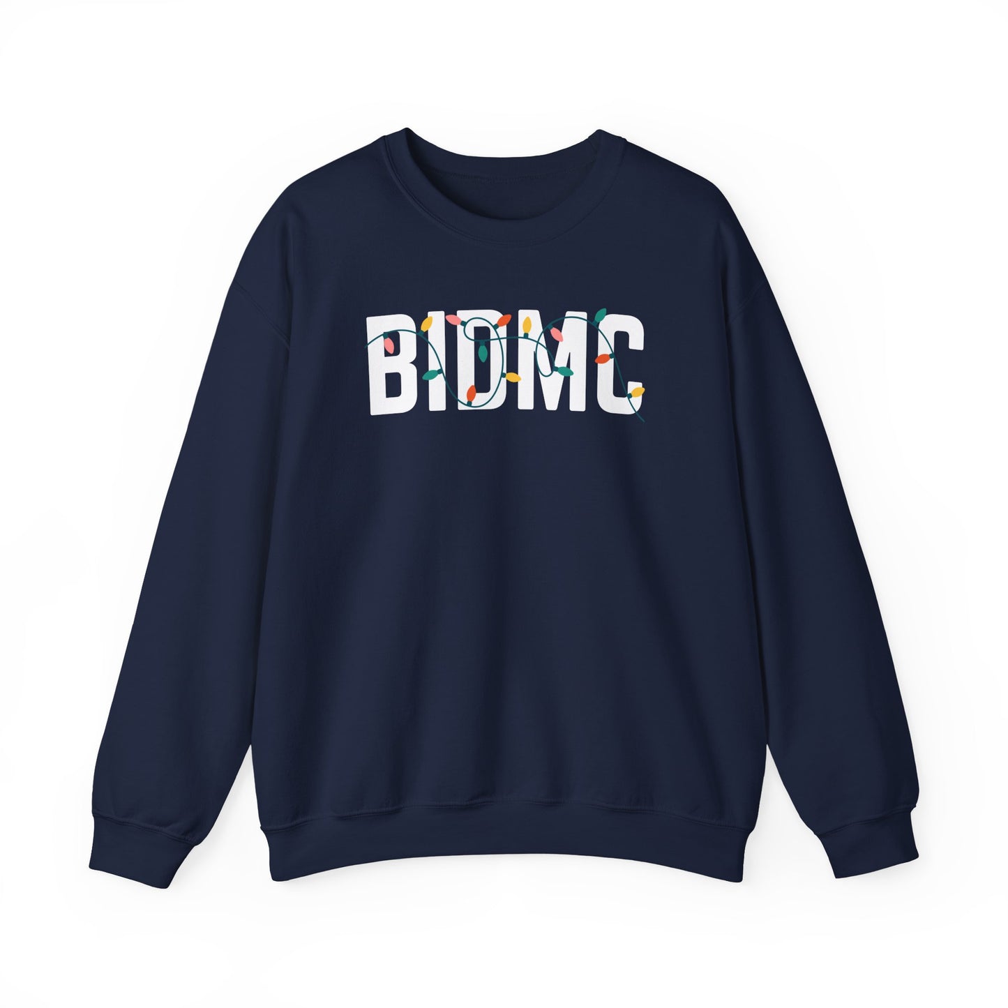BIDMC HOLIDAY LIGHTS HEAVY BLEND CREWNECK