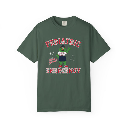 MGH PEDIATRIC EMERGENCY GREEN MONSTER T-SHIRT