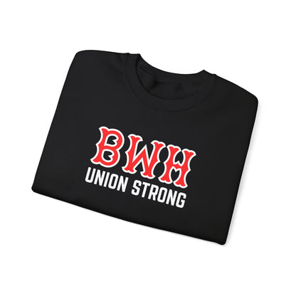 BWH UNION STRONG SOX LETTERS CREWNECK