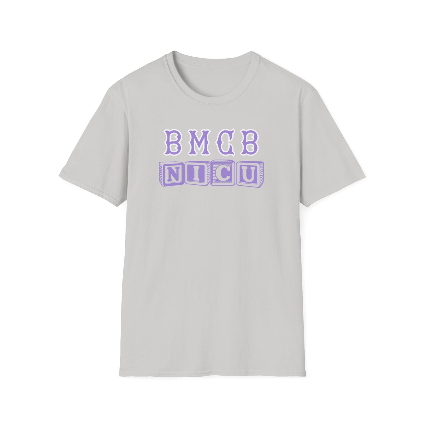 BMCB BLOCK LETTERS NICU TEE