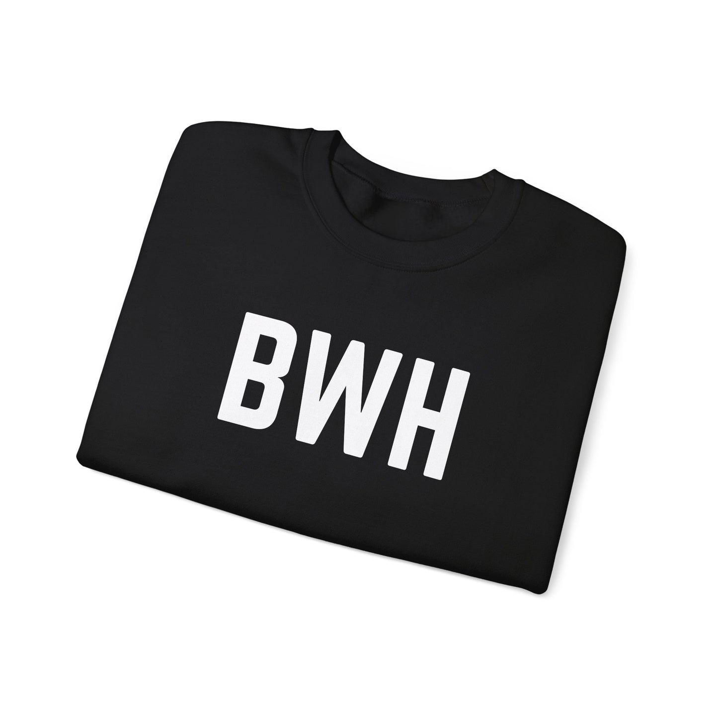 BWH UNION STRONG BLACK CREWNECK