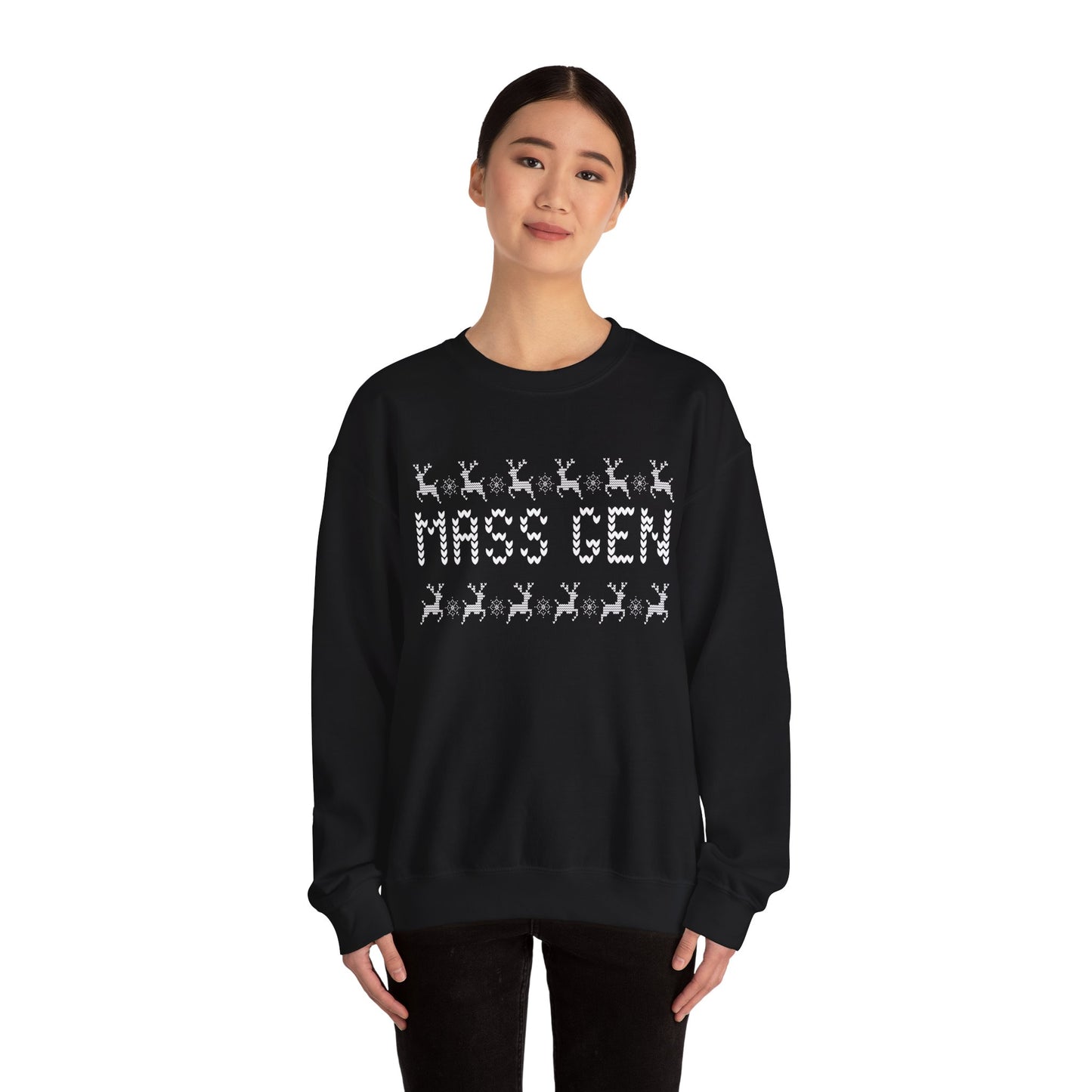 MASS GEN UGLY SWEATER HEAVY BLEND CREWNECK