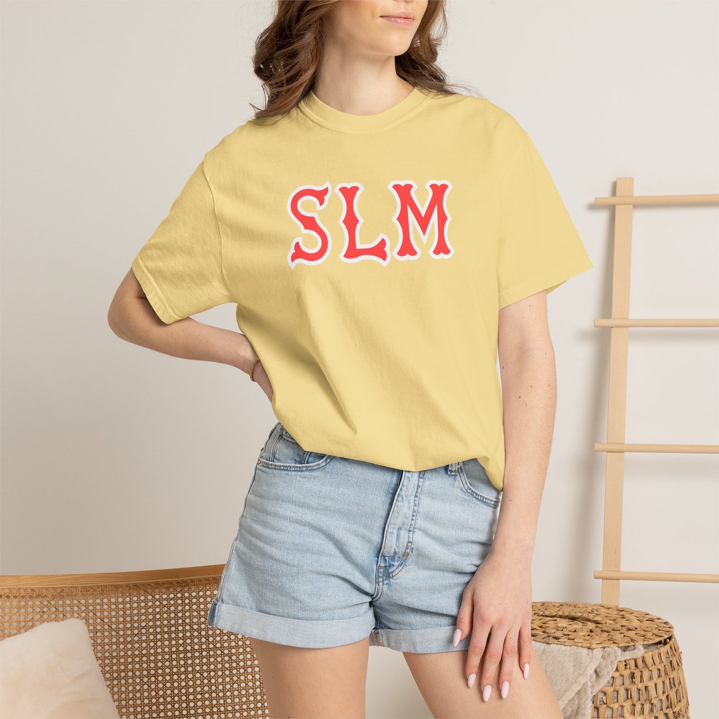 SLM SOX LETTERS TEE