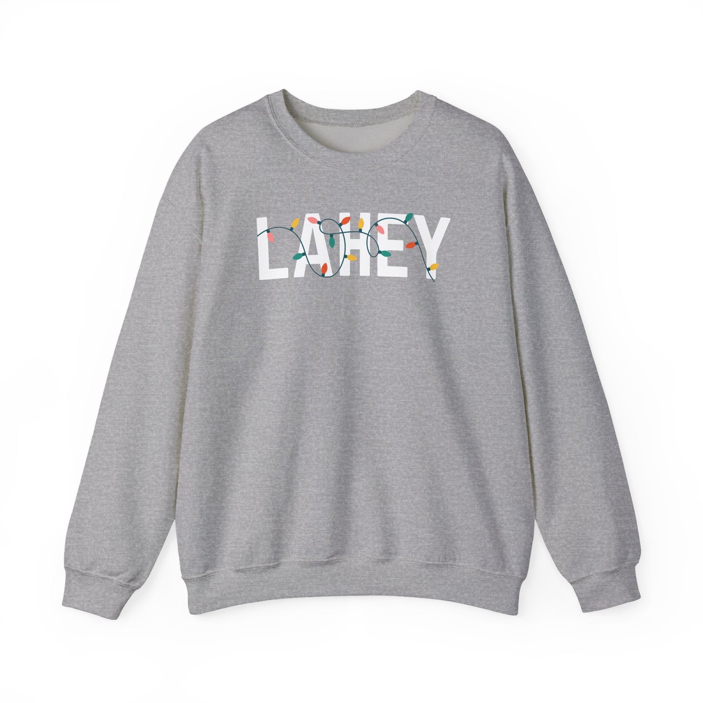 LAHEY HOLIDAY LIGHTS HEAVY BLEND CREWNECK