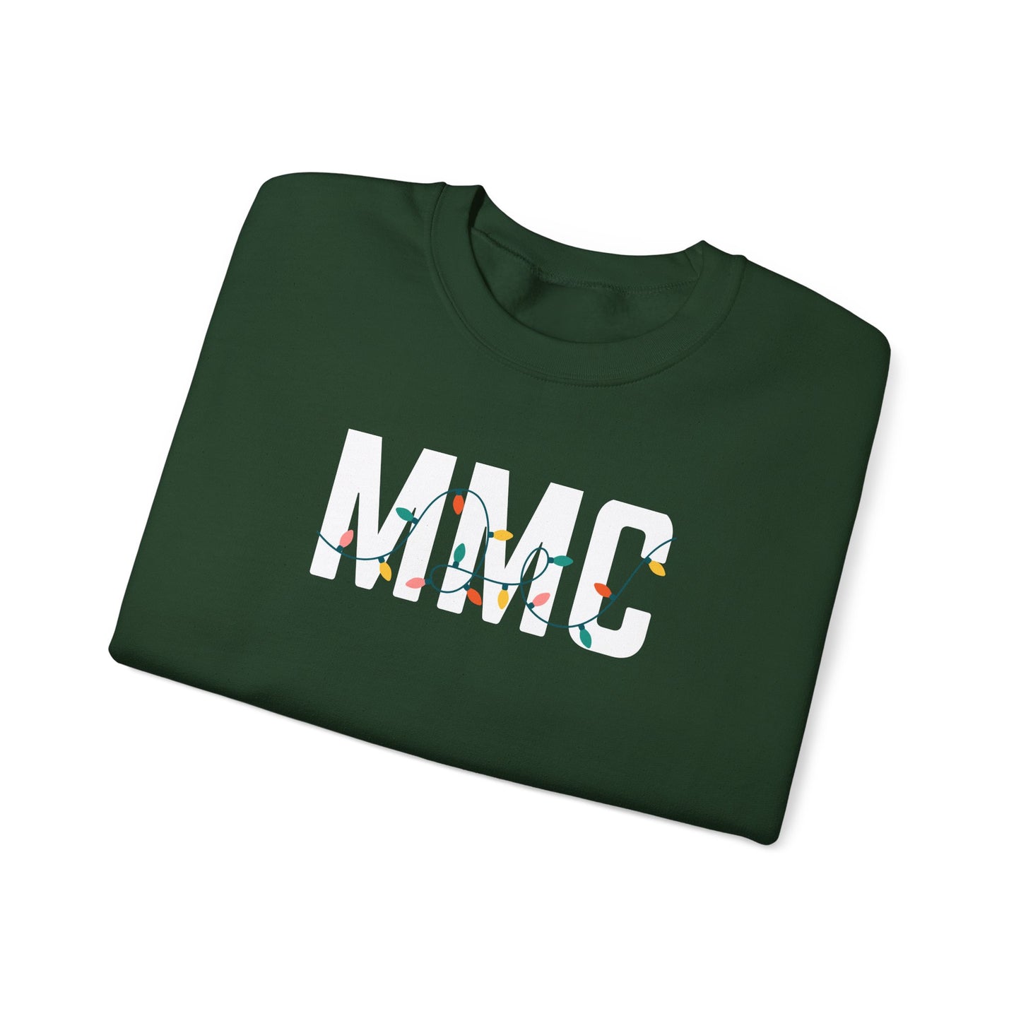 MMC HOLIDAY LIGHTS HEAVY BLEND CREWNECK
