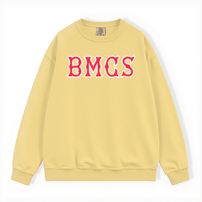 BMCS SOX LETTERS CREWNECK
