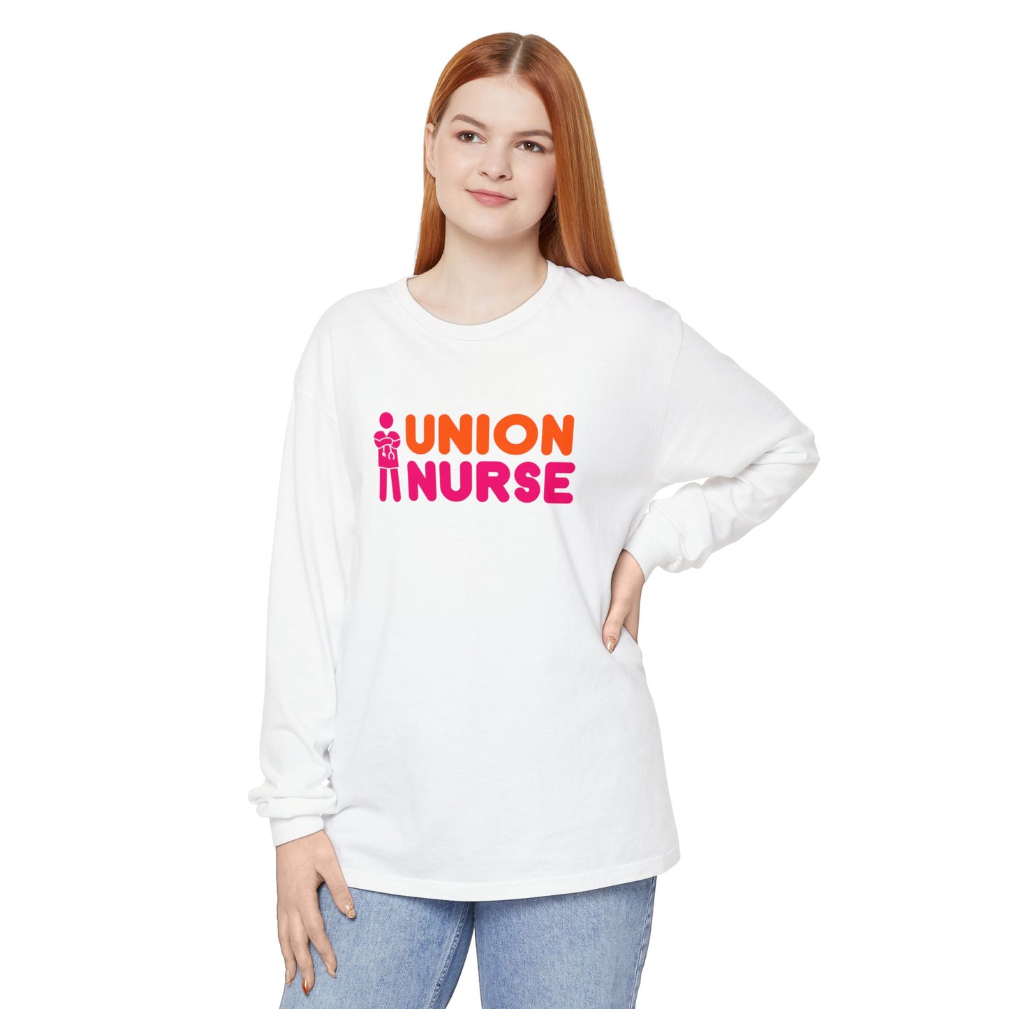 UNION NURSE COMFORT COLORS LONG SLEEVE