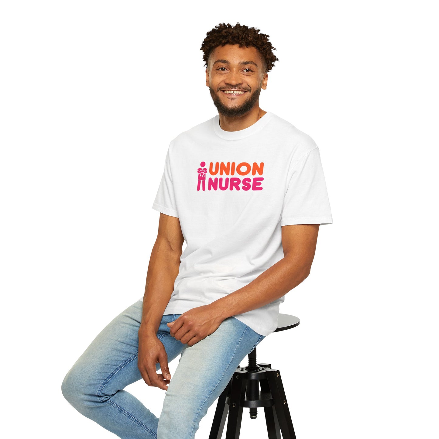 UNION NURSE COMFORT COLORS T SHIRT