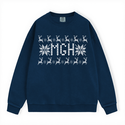 MGH UGLY SWEATER COMFORT COLORS CREWNECK