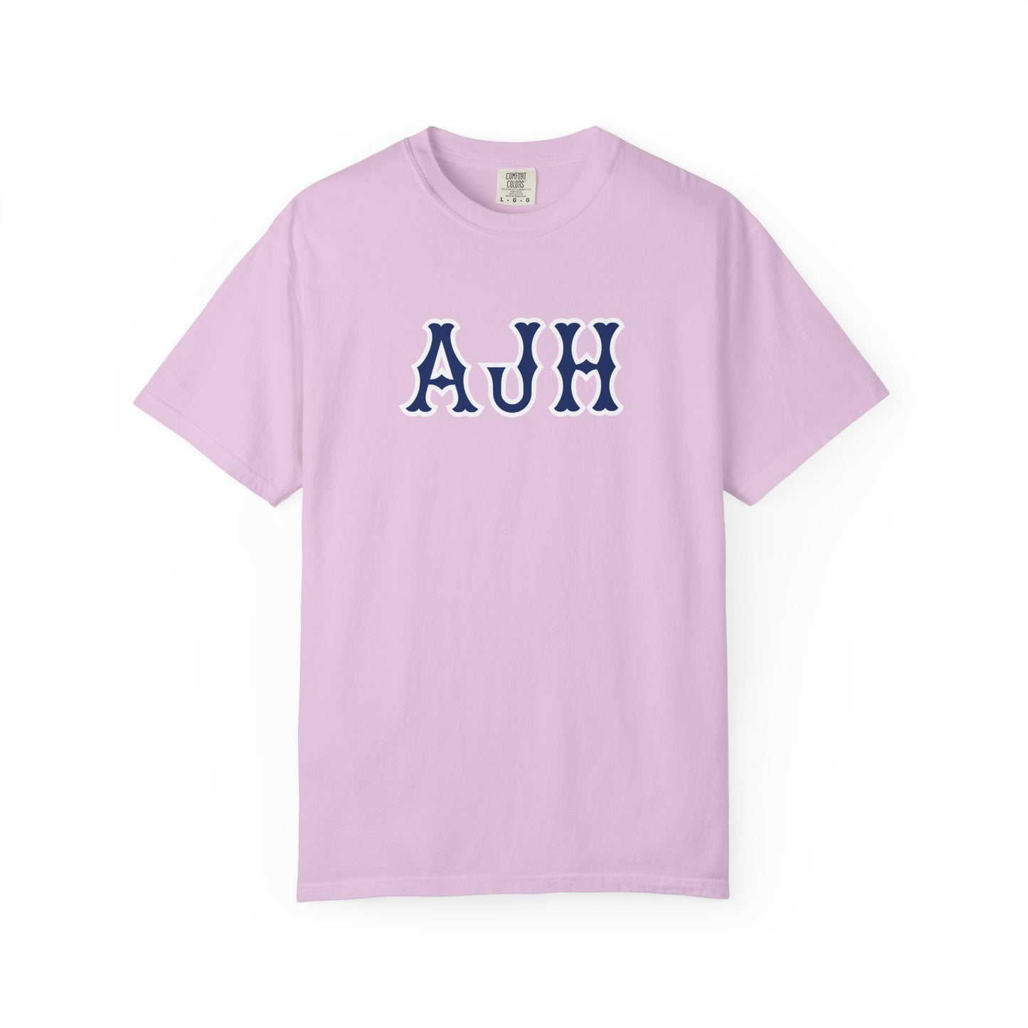 AJH NAVY SOX LETTERS TEE