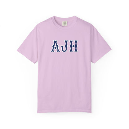 AJH NAVY SOX LETTERS TEE