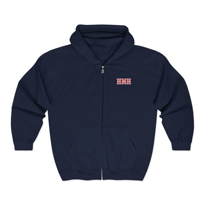 HMH SOX LETTERS HEAVY BLEND FULL ZIP HOODIE