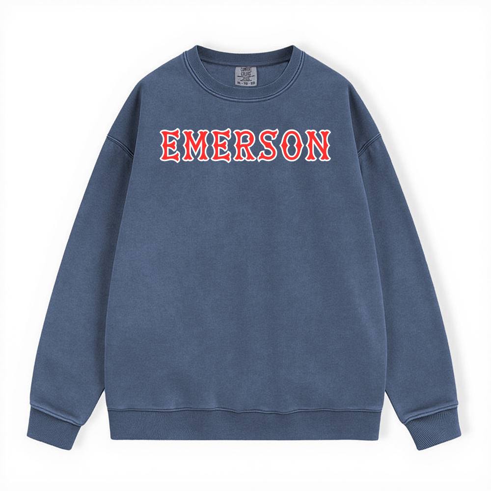 EMERSON SOX LETTERS LONG SLEEVE