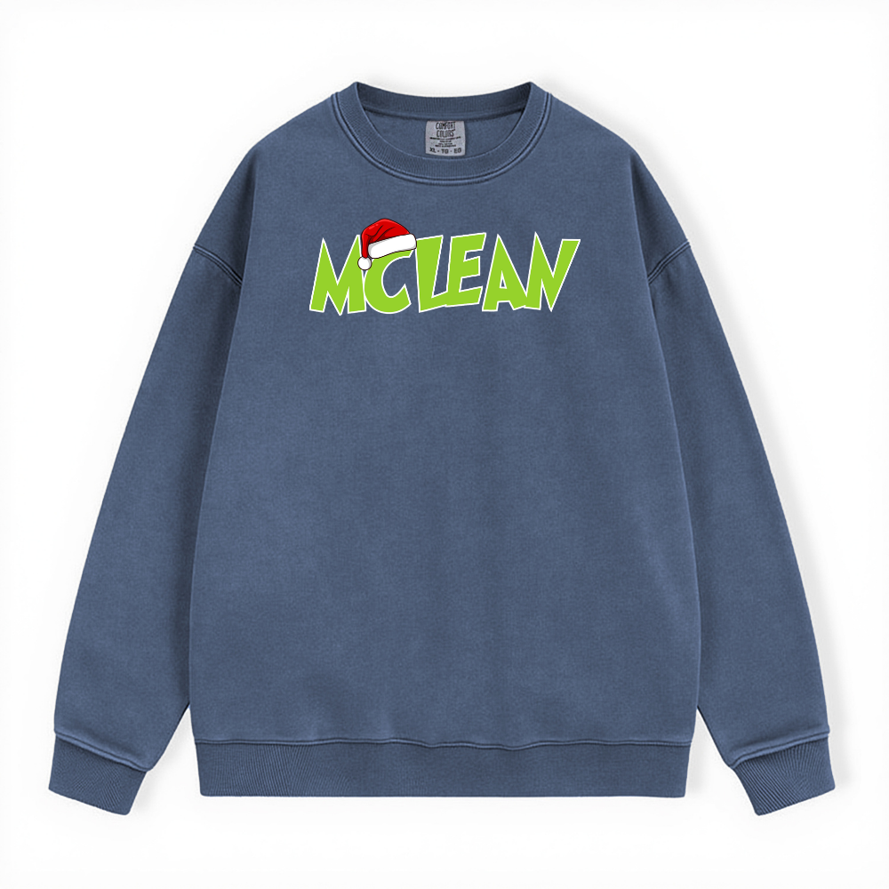 MCLEAN GRINCH COMFORT COLORS CREWNECK