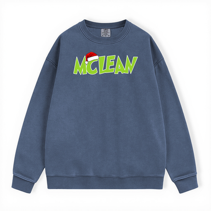 MCLEAN GRINCH COMFORT COLORS CREWNECK