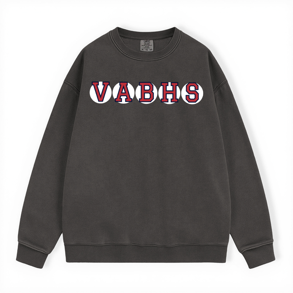 VABHS RETIRED SOX LETTER CREWNECK