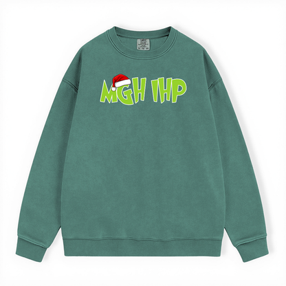 MCLEAN GRINCH COMFORT COLORS CREWNECK